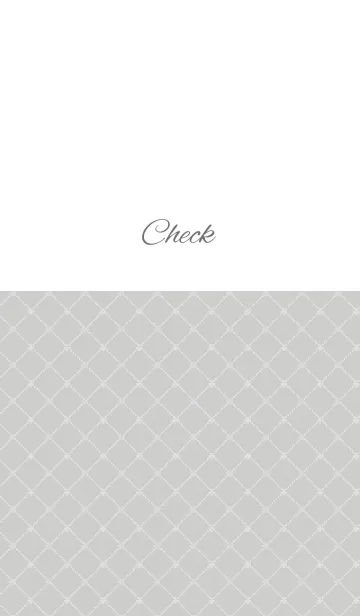 [LINE着せ替え] Check / dark grayの画像1