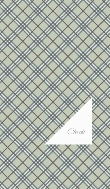 [LINE着せ替え] Check5 / greenの画像1