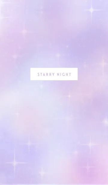 ゆめかわいい＊ふわふわ星空の着せ替えメイン画像