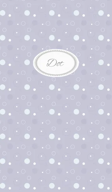 [LINE着せ替え] Dot6 / purpleの画像1