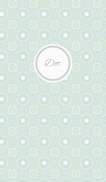 [LINE着せ替え] Dot7 / light blueの画像1