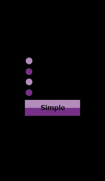 [LINE着せ替え] 丸とシンプル5の画像1