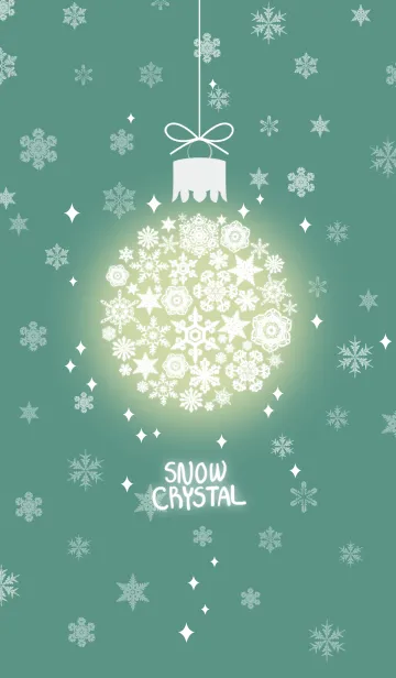 [LINE着せ替え] snow crystal_098の画像1