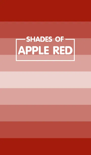 [LINE着せ替え] Shades Of Apple Red (JP)の画像1