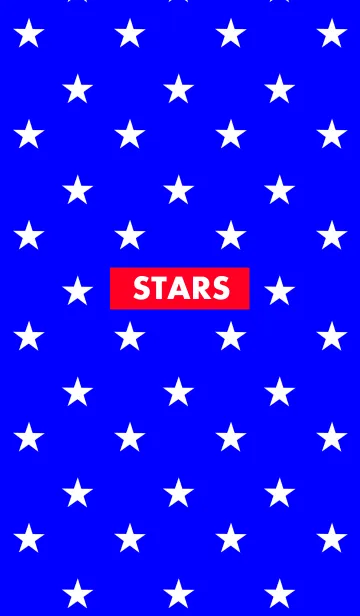 [LINE着せ替え] スターズ ～ブルー＆レッド～の画像1