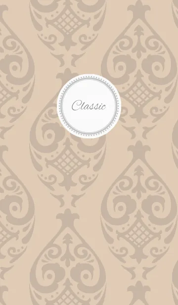 [LINE着せ替え] classic / brownの画像1