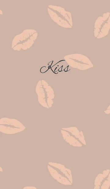 [LINE着せ替え] Kiss /pinkの画像1