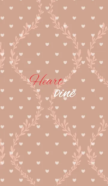 [LINE着せ替え] vine / purple (heart)の画像1