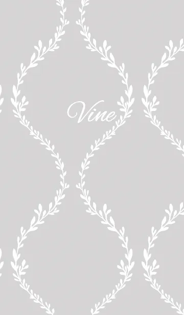 [LINE着せ替え] vine / grayの画像1