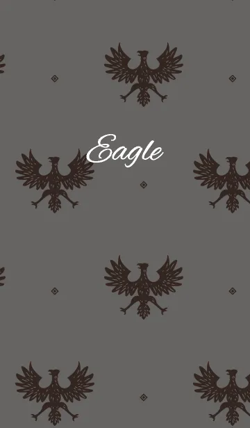 [LINE着せ替え] eagle / black and grayの画像1