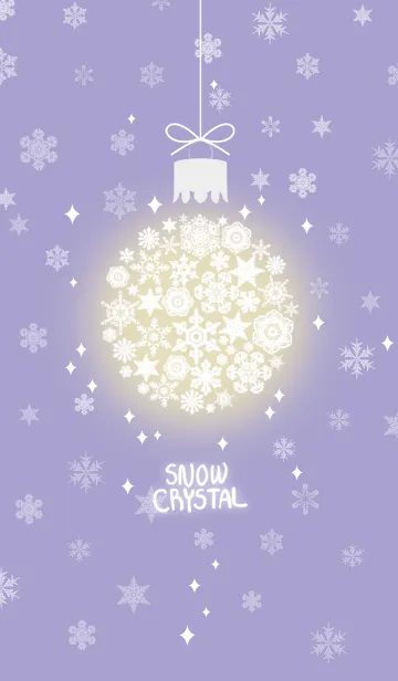[LINE着せ替え] snow crystal_102の画像1