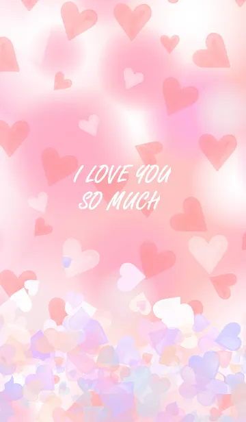 I LOVE YOU SO MUCH ‐Purple‐の着せ替えメイン画像