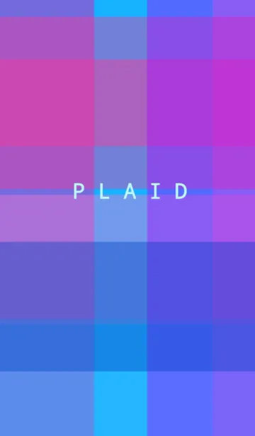 [LINE着せ替え] Plaid ！ 〜チェック〜の画像1