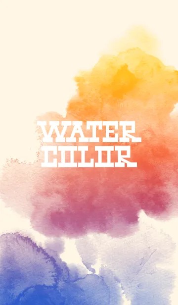 [LINE着せ替え] 水彩(グラデーション)の画像1