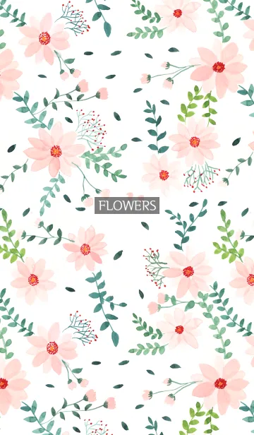 water color flowers_399の着せ替えメイン画像