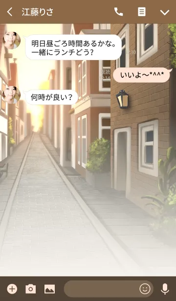 [LINE着せ替え] Romantic Street (JPN)の画像3