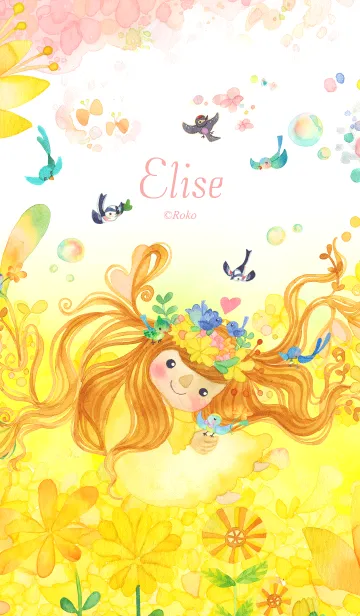 [LINE着せ替え] エリーゼちゃんの画像1