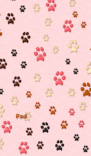 [LINE着せ替え] 肉球いっぱい2の画像1