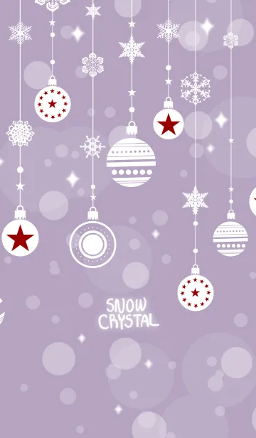 [LINE着せ替え] snow crystal_105の画像1