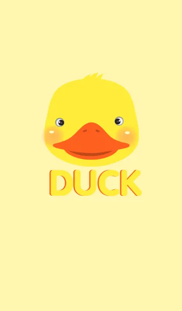 [LINE着せ替え] Simple Cute Duck Face v.2(jp)の画像1