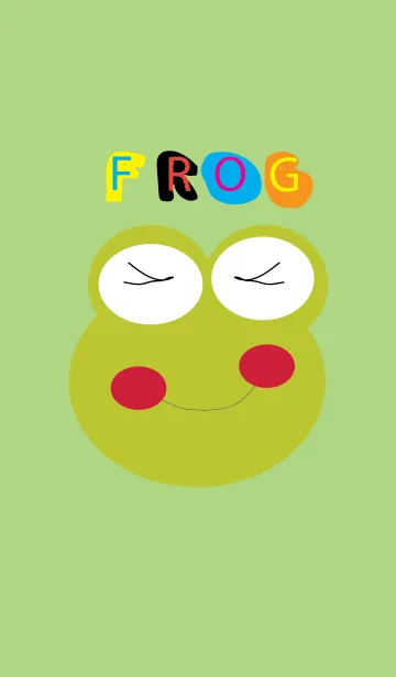 [LINE着せ替え] I Cute frog 1の画像1