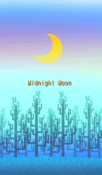 [LINE着せ替え] 白夜の月の画像1