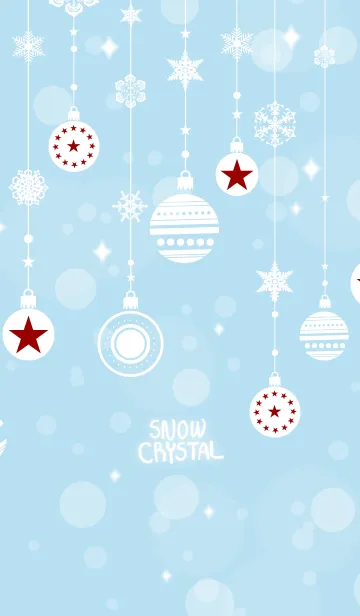 [LINE着せ替え] snow crystal_107の画像1