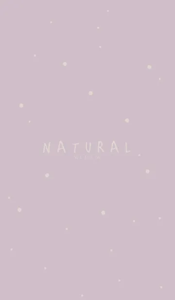 [LINE着せ替え] NATURAL -PURPLE-の画像1