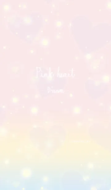 [LINE着せ替え] ピンク ライト ドリームの画像1