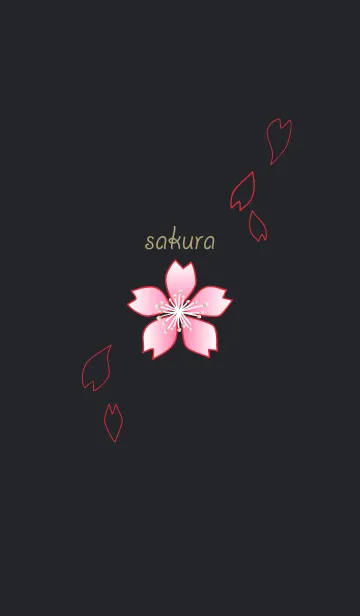 桜-和柄-の着せ替えメイン画像