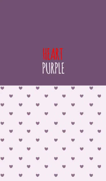 PURPLE 3 (HEART)の着せ替えメイン画像