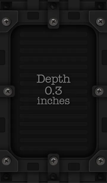 [LINE着せ替え] Depth 0.3 inches [JPN]の画像1