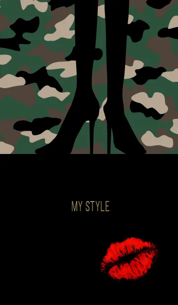 [LINE着せ替え] MY STYLE（camouflage pattern）の画像1
