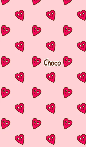 [LINE着せ替え] チョコハートの画像1