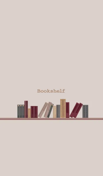 [LINE着せ替え] Bookshelfの画像1