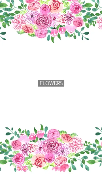 water color flowers_412の着せ替えメイン画像