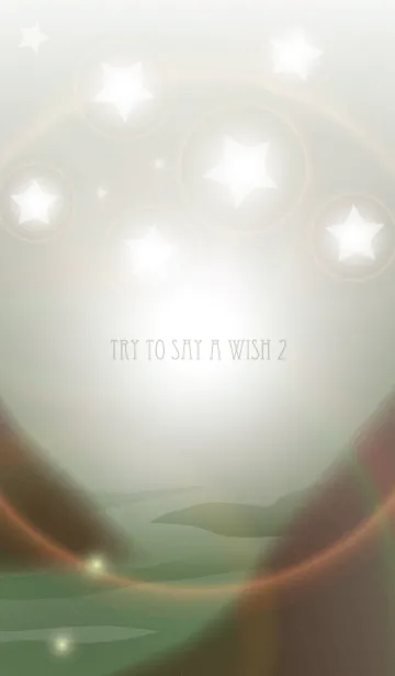 [LINE着せ替え] Try to say a wish 2の画像1