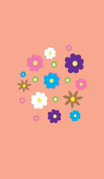 [LINE着せ替え] Beautiful flowers 2の画像1