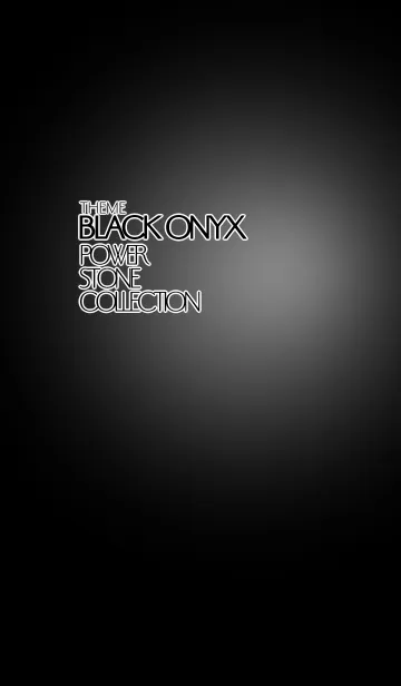 [LINE着せ替え] power stone collection BLACK ONYXの画像1