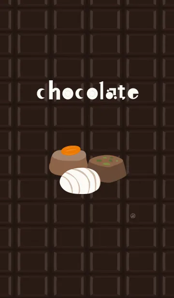 [LINE着せ替え] よすて。チョコの画像1