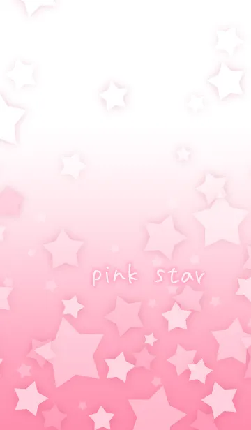 [LINE着せ替え] ピンクスターの画像1