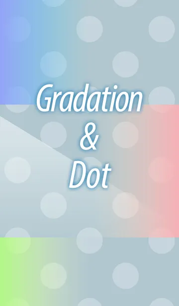 [LINE着せ替え] Gradation ＆ Dotの画像1