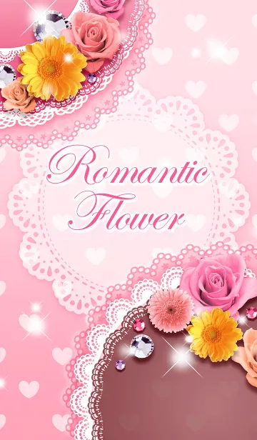 [LINE着せ替え] -Romantic Flower-の画像1