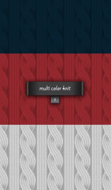multi color knit #02の着せ替えメイン画像