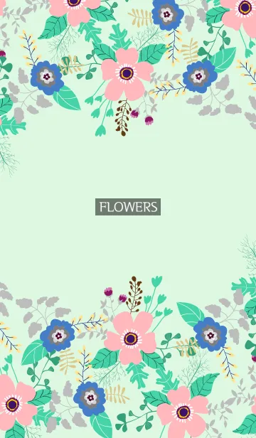 [LINE着せ替え] ahns flowers_055の画像1