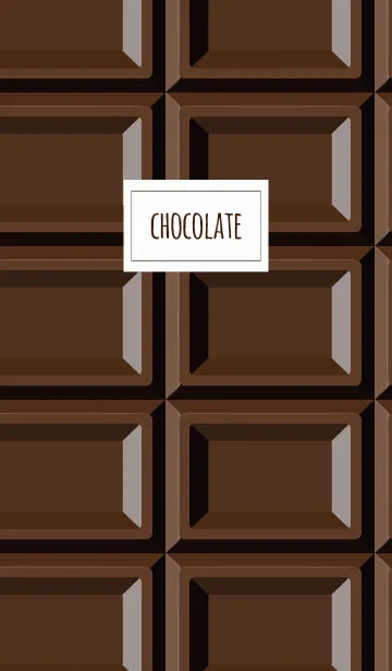 [LINE着せ替え] chocolate / brownの画像1