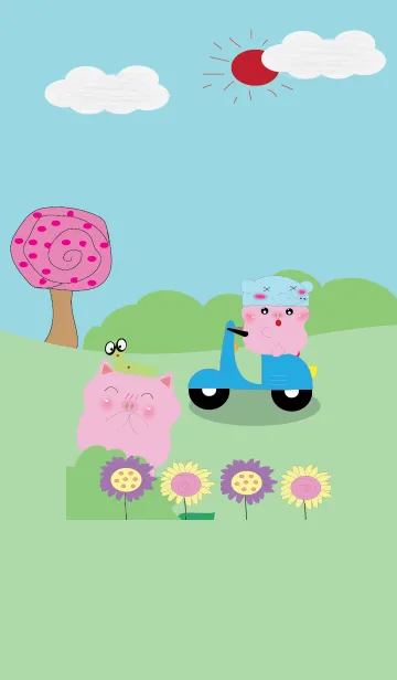 [LINE着せ替え] Little Pig Little Pig 1の画像1