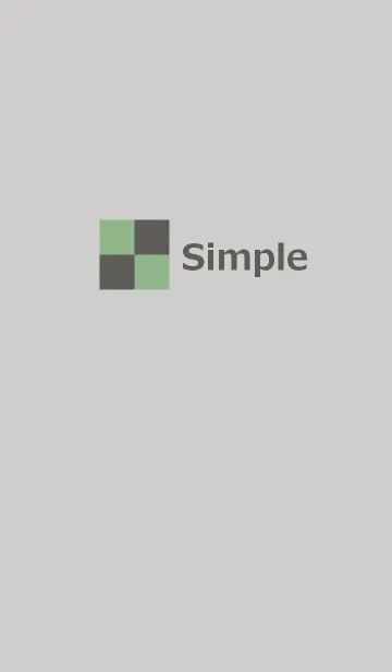 [LINE着せ替え] シンプルと市松模様4の画像1