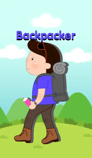 [LINE着せ替え] Backpacker Theme(jp)の画像1