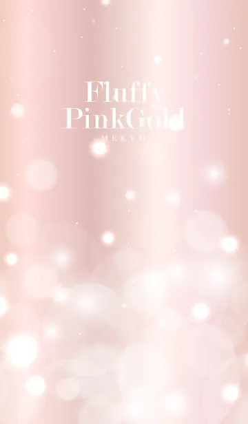 [LINE着せ替え] Fluffy Pink Gold.の画像1